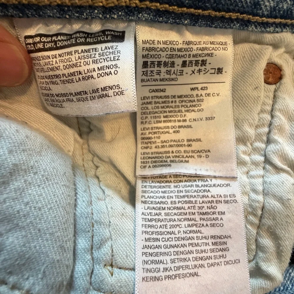 Levi's‎ 501 Original Fit Jeans Men's 33x32 Straight Leg Denim